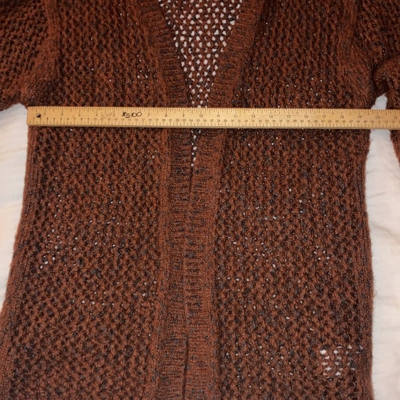 Small Women’s Soya concepts Cozy mohair / wool blend Brown Knit Sweater. - Picture 12 of 16